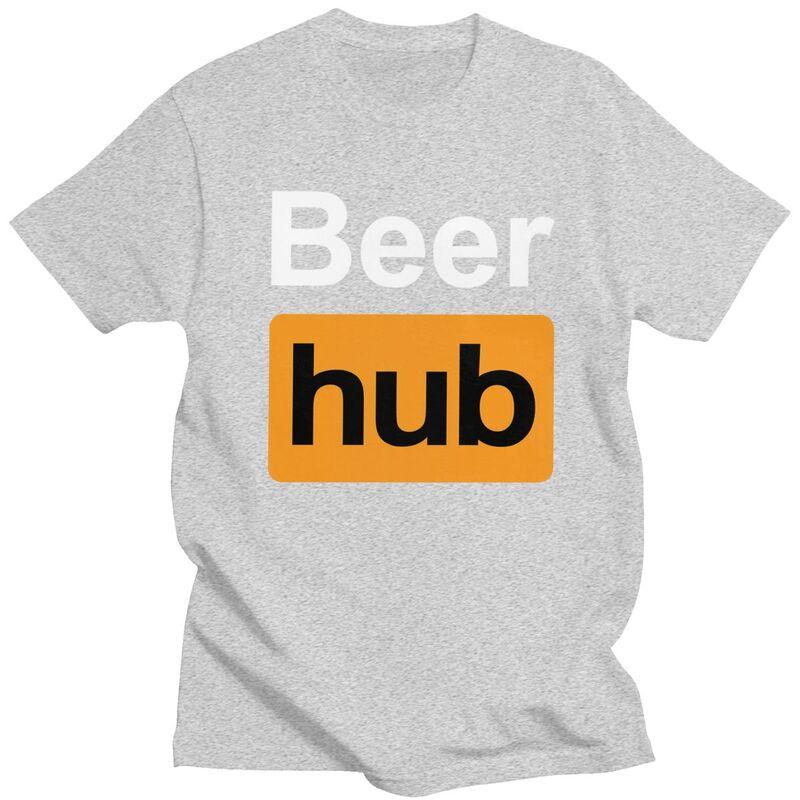 Custom Beer Hub T Shirt for Men Tshirt Casual Tee Beerhub Tshirts Clothing Gift