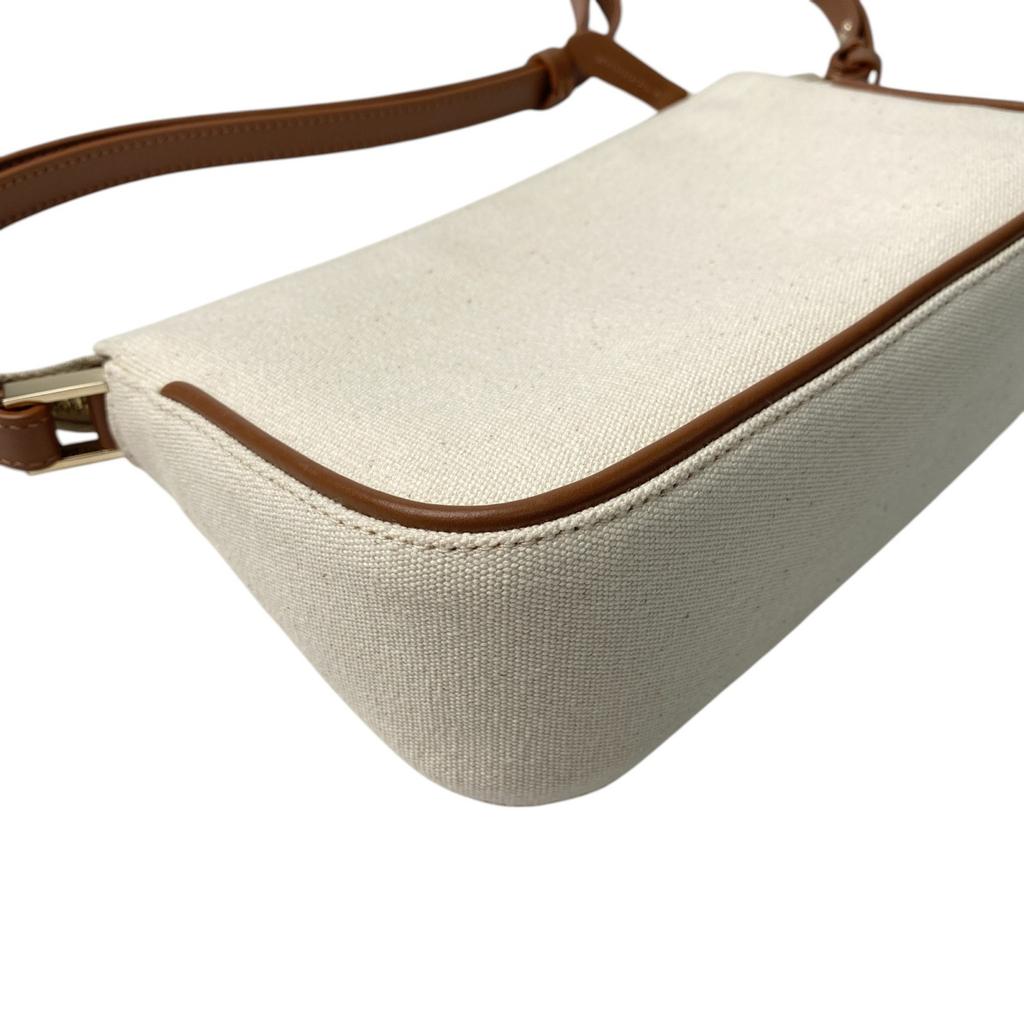 Used MORABITOShoulder Bag Ivory system/Brown leather Women