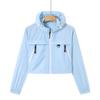 2025 Premium Summer Sun Protection Hooded Ice Silk Jacket for Men, Women & Couples - Breathable Outdoor Sportswear.