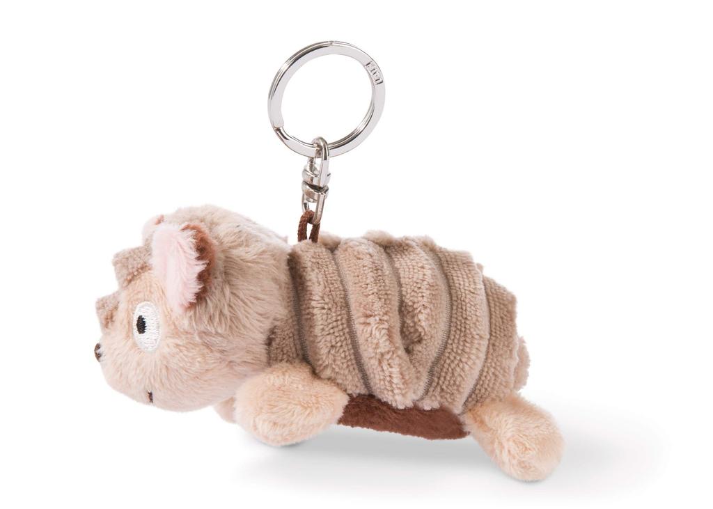 NICI Armadillo Ermine Key 10cm Bean Bag Key Animal Fennec Fox 3045249 Ring, Ring, Design, Fox, BB, Gift,