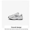 New Balance NB 530 Comfortable Versatile Durable Low-Top Running Shoes Baby Sneaker Silver White IZ530SB1
