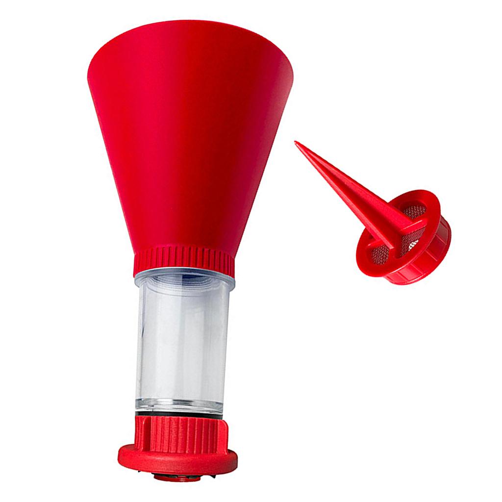 Automotive Oil Pouring Funnel Fit For Various Vehicle Using Sturdy ABS Material For Long Lasting Performances