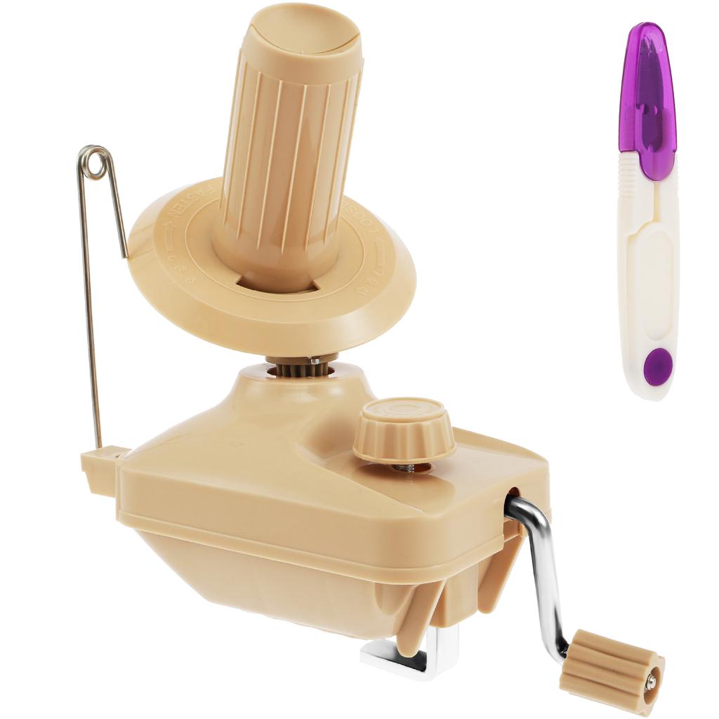 Yarn Ball Winder Manual Yarn Winder Low Noise Yarn Spinner Detachable Wool Winder Lightweight Yarn Ball Spinner Knitting Yarn