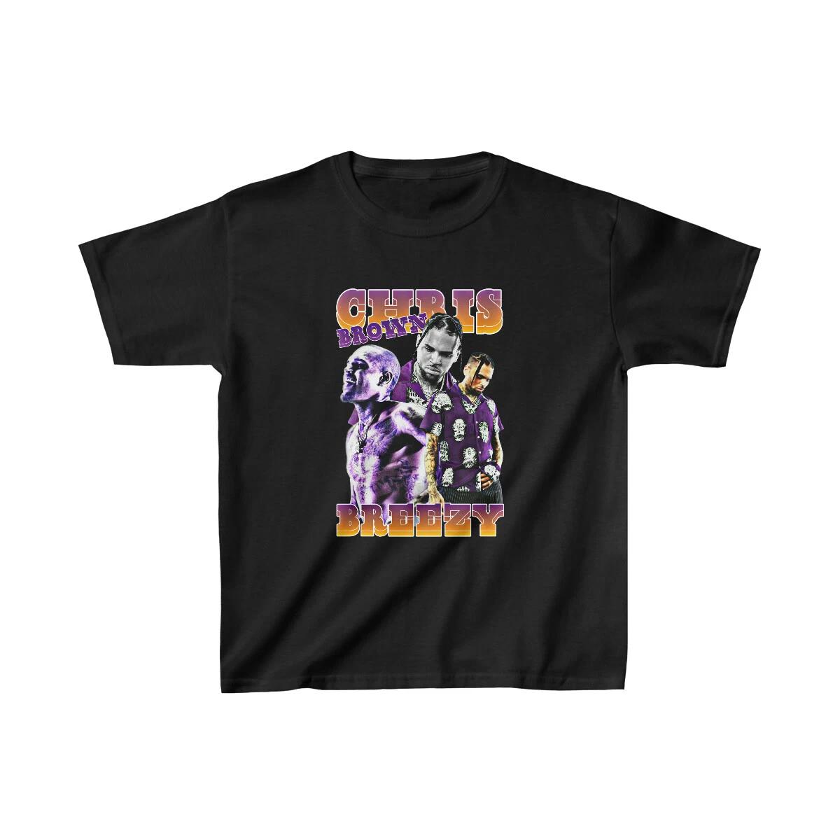 Kids Unisex Chris Brown Breezy Heavy Cotton™ Tee XL