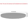 Round Table Rain Cover Outdoor Garden Furniture Waterproof Sun-Proof Protection Garden Patio Rain Covers Oxford Fabric Lining