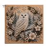 Seasonal DIY Art Supplies Xmas Faux Pearl Kit, Santa Claus Reindeer Painting Calming Hands On Hobbies Sparkling 3D Festive Wall Craft Kit for Adults,