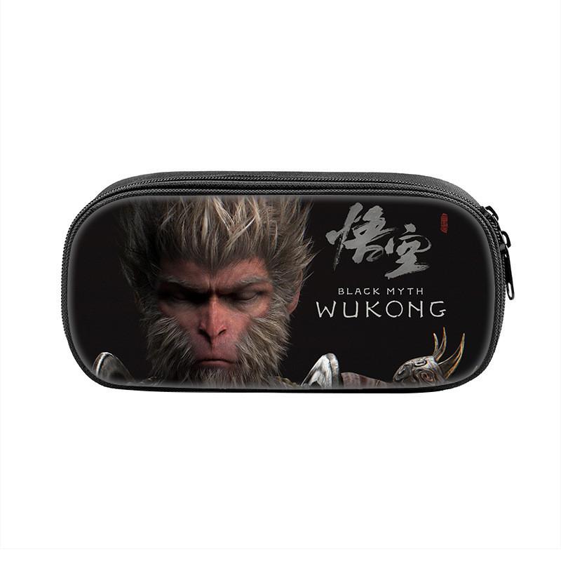 

Black Myth Wu Kong Pencil Case With Polyester Material For Students And Gaming Fans StyleV