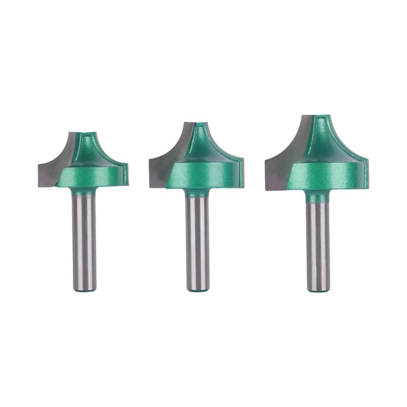 Alloy Router Bit 8mm Shank Collection Including Flat Ballnose V Shaped Cutters for Woodcrafts Projects