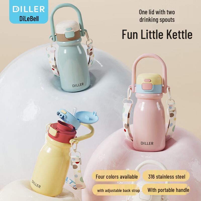 Diller 316 Stainless Steel Portable Insulated Tea Mug