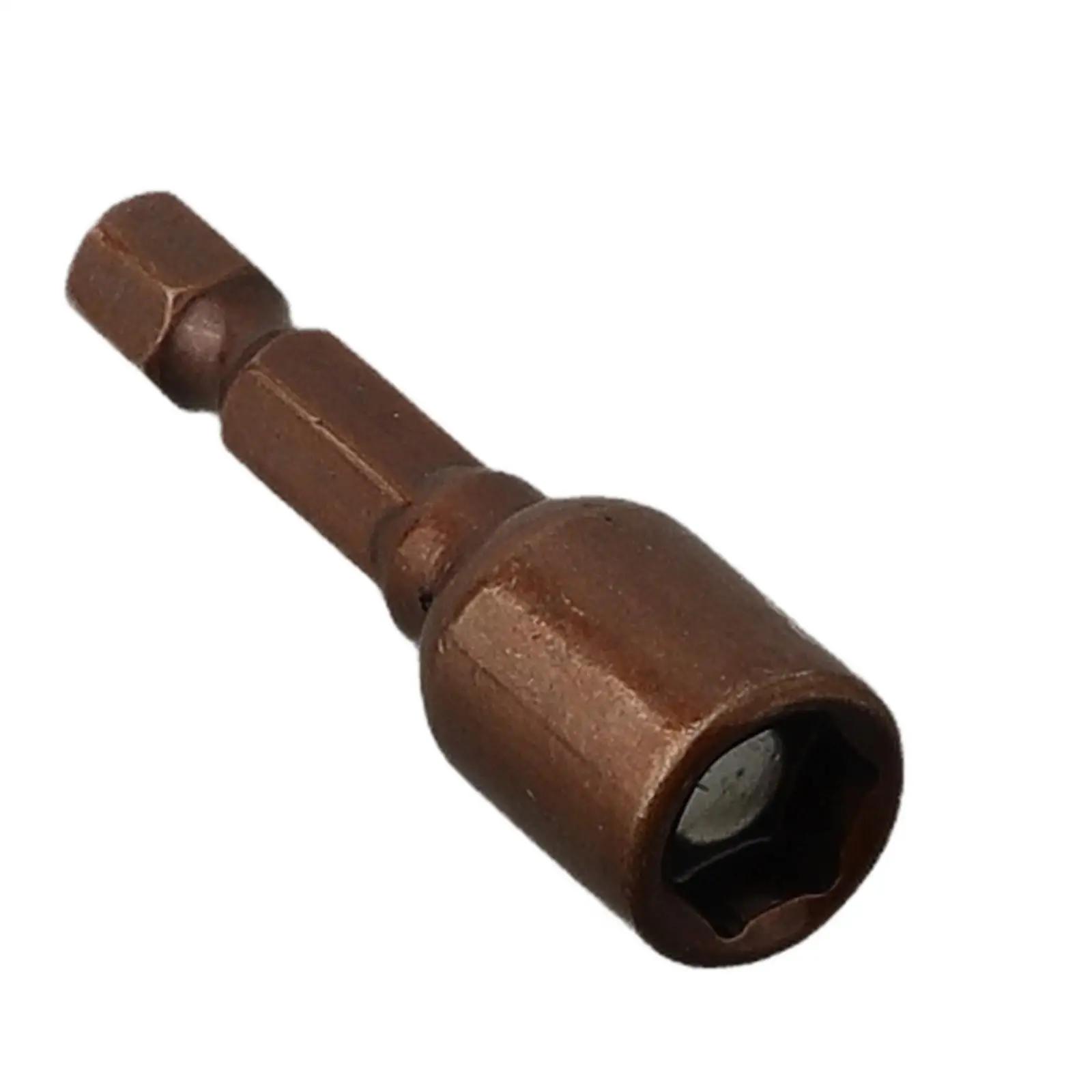 

8Mm Magnetic Nut Screwdriver Socket Bit Hex Shank Driver Adapter Socket Wrench Electric Screwdrivers Pneumatic Dril ярко-розовый