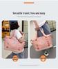 Expandable Water-Resistant Sports Bag with Wet/Dry Separation for Travel & Outdoor Activities