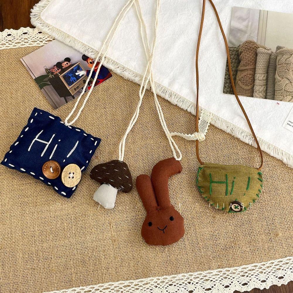 Bunny Cute Animal Pendant Sweater Chain Accessories Kawaii Hanging Ornaments  Girls