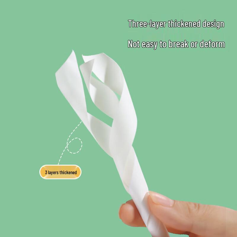 MARYYA Food-Grade Bendable Disposable Straws