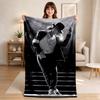 Moonwalk DanceSoft Throw Blanket Flannel Blanket Warm Sofa Bed Camping Home Decor Unique Christmas Gift C3140