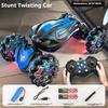 Children's Gesture Induction Twist Car High-speed Drift Remote Control Car Four-wheel Drive Stunts Deformation Light Off-road Vehicle Toys