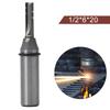 1/2 Shank 3 Flutes Cutting Straight Router Bit CNC Trimming Slot Milling Cutter