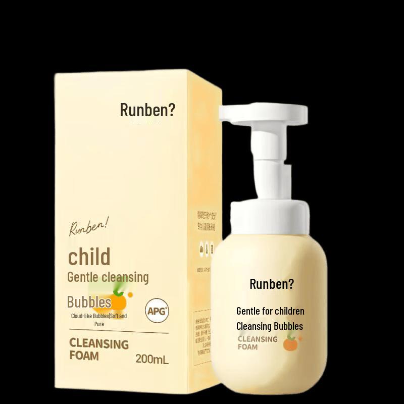 RUNBEN Kids Gentle Foaming Cleanser