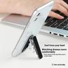 1/3Pcs Mini Invisible Foldable Mobile Phone Stand Aluminum Alloy Desktop Mount Material Holder Adjustable Angle For Cellphone