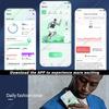 R12 Smart Ring with Color Display Screen and Touch, Charging Box,Health Manager, 5 ATM Waterproof Smartring For Men Women