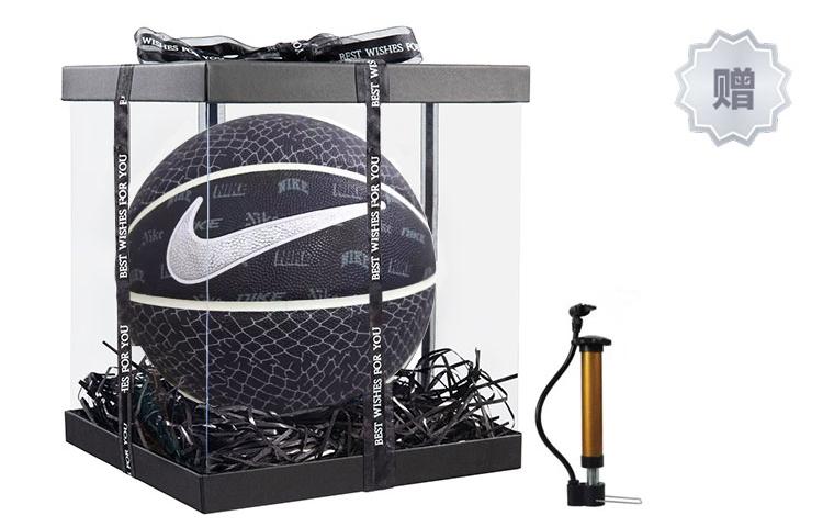 Nike Artificial Leather Basketball Black Size 7 Training Unisex N100334108107