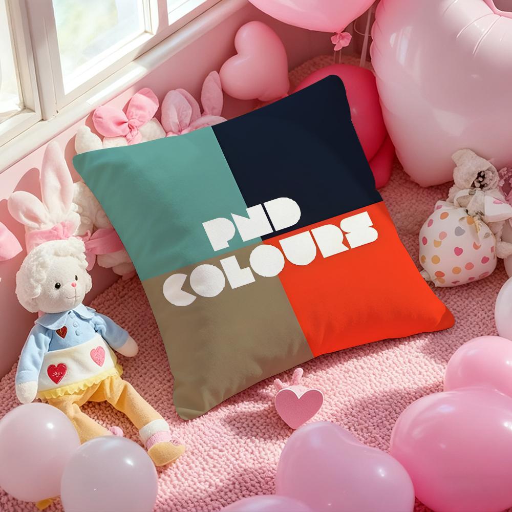 Rapper Album Cover P-Partynextdoor Cushion Cover Pattern Printed Pillowcase for Living Room Sofa Cushion Cover & Bedroom Decor 12x12Inch