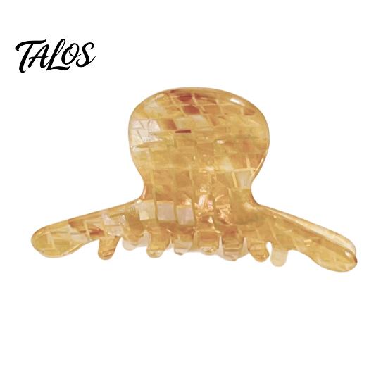 Fine Hair Grip Clip Smooth Edge Claw, Mini Octopus Clip, Colorful Transparent Side Acetic Acid Shower High Elasticity Spring Accessories Rounded