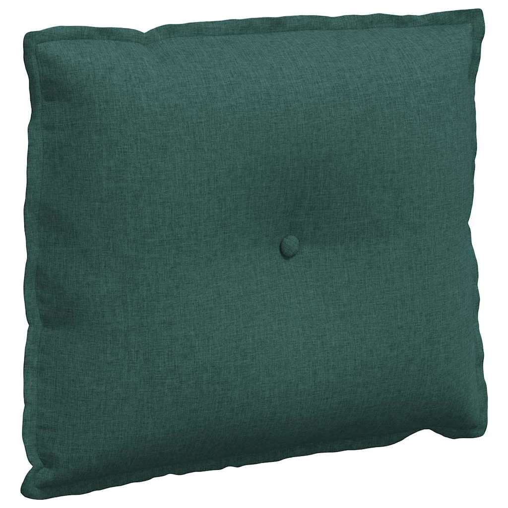 Back Cushion Dark Green 60 x 19 x 50 cm Fabric