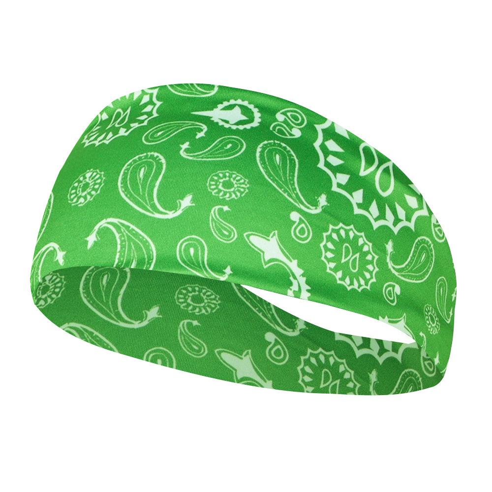Paisley Sweatproof Absorbent Fitness Running Headband