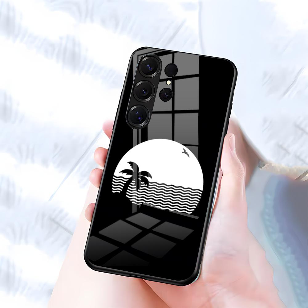 

N-Neighbourhood Band Phone Case For Samsung S26 S25 S24 FE S23 S22 S21 Plus S20 Ultra Note20Ultra Black Glass Cover Galaxy S20