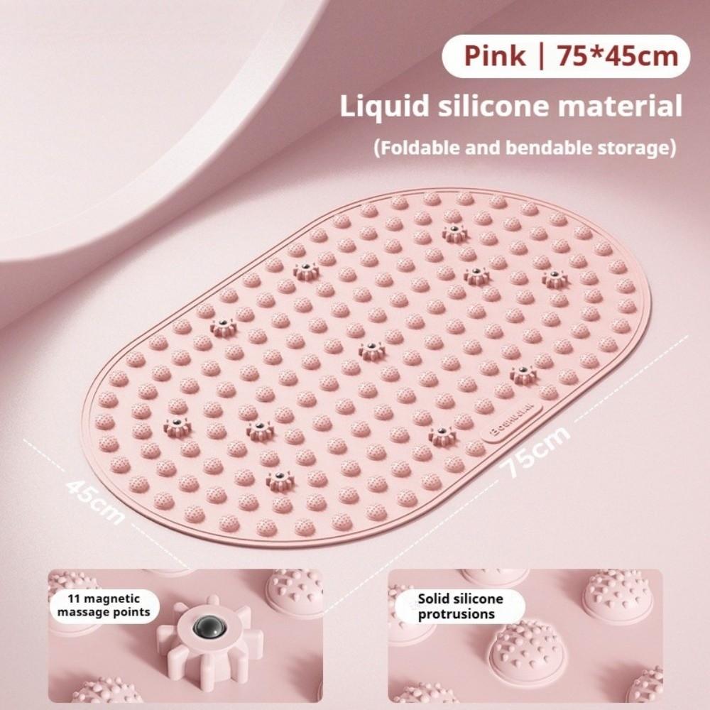 Liquid Silicone Acupressure Mat 45x75cm Foot Mat for Acupressure Anti-Fatigue Home Fitness