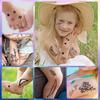 10 Blatt Joker Tattoo Aufkleber Schwarz Narbe Poker Böse Smiley Designs Party Make-up Wasserdichte Temporäre Tattoo Aufkleber
