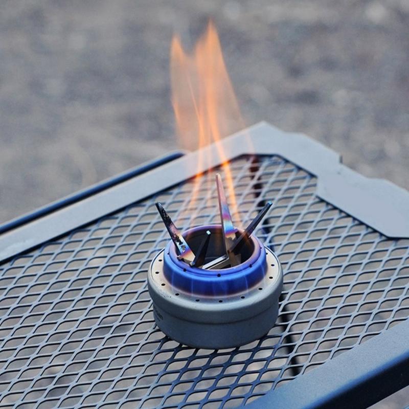 Reliability Cooker Brackets Outdoor Portables Burners Stand Light Weight Rack Suitable for Picnics Gatherings