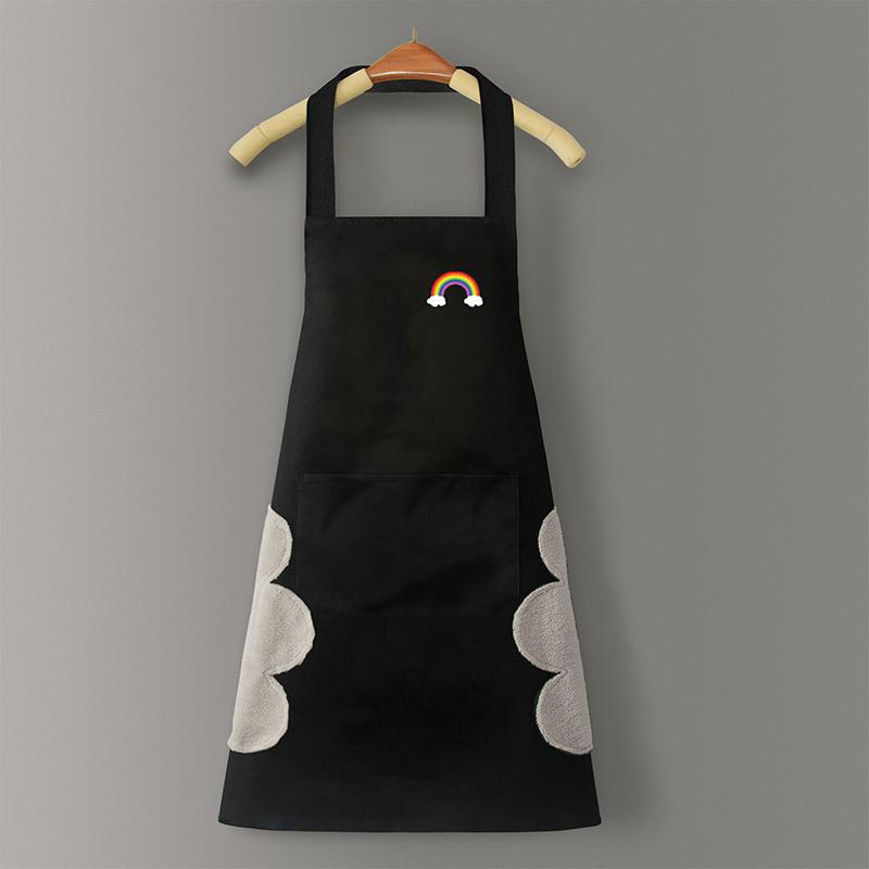 Kitchen Household Cooking Apron Men Women Oil-Proof Waterproof Adult Waist Fashion Coffee Overalls Apron Kitchen Supplies