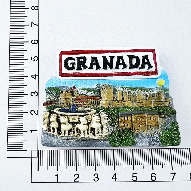 Spain Fridge Stickers Malaga Burgos Cordoba Travelling Souvenirs Fridge Magnets Home Decor Wedding Gifts Magnetic Stickers