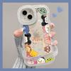 Cute Cartoon for Apple 11promax Mobile Phone Case Iphone11 Double Bracket 11 Transparent 11 New 11 Women