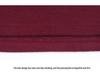 Women's German Velvet Double-Sided Red Half-High Collar Long-Sleeve Top - New for Autumn/Winter 2024