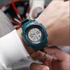 Reloj electrónico deportivo multifuncional luminoso de pantalla grande para exteriores reloj electrónico de moda para estudiantes