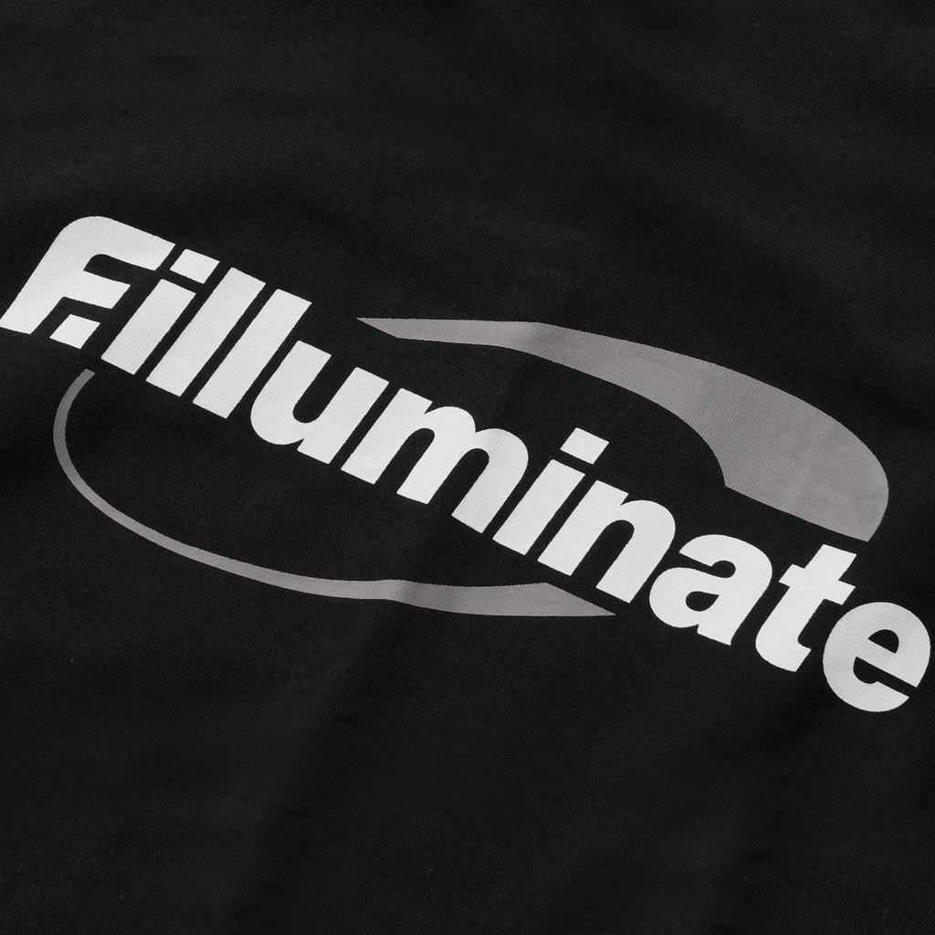 FILLUMINATE Piping Circle Logo Sweatshirt - Black