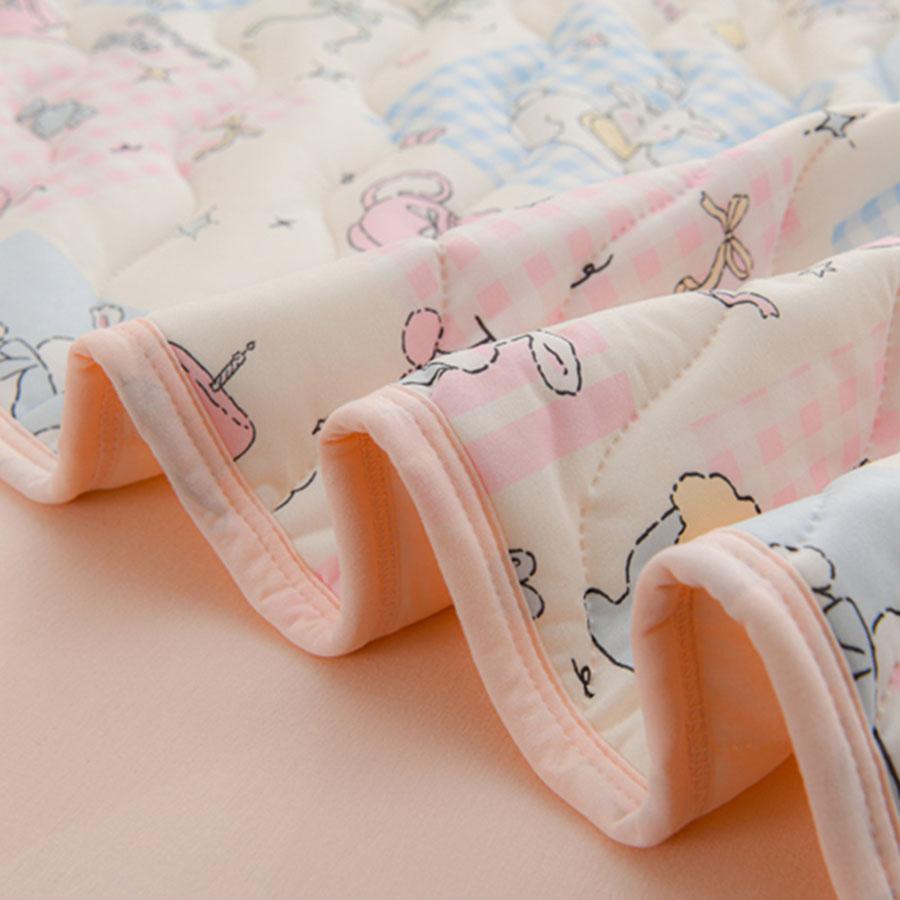 Summer Quilted Quilt, New Floral Single And Double Person Soft, Skin-Friendly, Breathable And Comfortable Air Conditioning Quilt