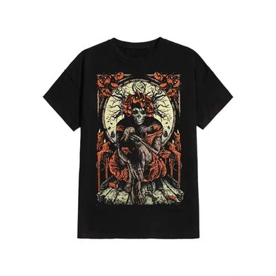 Summer T-Shirt Peripheral Pattern Printing Summer Luxury Brand Cotton Men's and Women's T-Shirts Short Sleeves Thermal Shirt