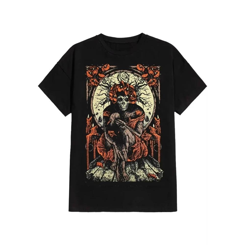 

Summer T-Shirt Peripheral Pattern Printing Summer Luxury Brand Cotton Men s and Women s T-Shirts Short Sleeves Thermal Shirt 4XL