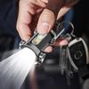 1200LM Super Bright Mini Keyring Torch LED Rechargeable Waterproof Mini LED Torch for Outdoor Camping