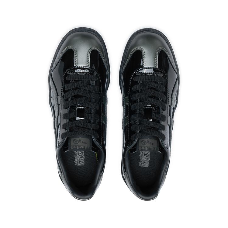 ONITSUKA TIGER Tokuten Fashion Všestranné Odolné Nízké Ležérní Boty Unisex tenisky Černá Šedá 1183C531-001