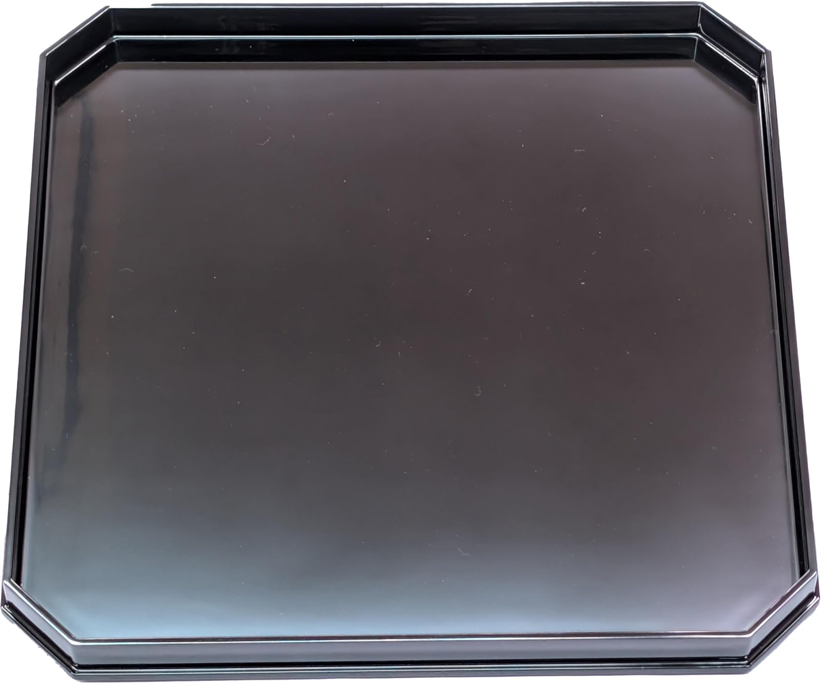 Fukui Craft 1 Шакку Угловой срез 11014510 Поднос, Черный, чёрный