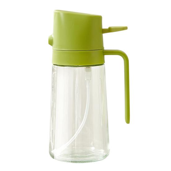 Glass Oil Sprayer for Kitchen 2 in 1 Olive Oil Mister Bottle