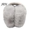 Soft Plush Earmuffs for Adults Women's Winter Ear Muffs, Faux Rabbit Fur Warmers Cold Protection Muffs Daily Use Sports Commuting, Fluffy Weather