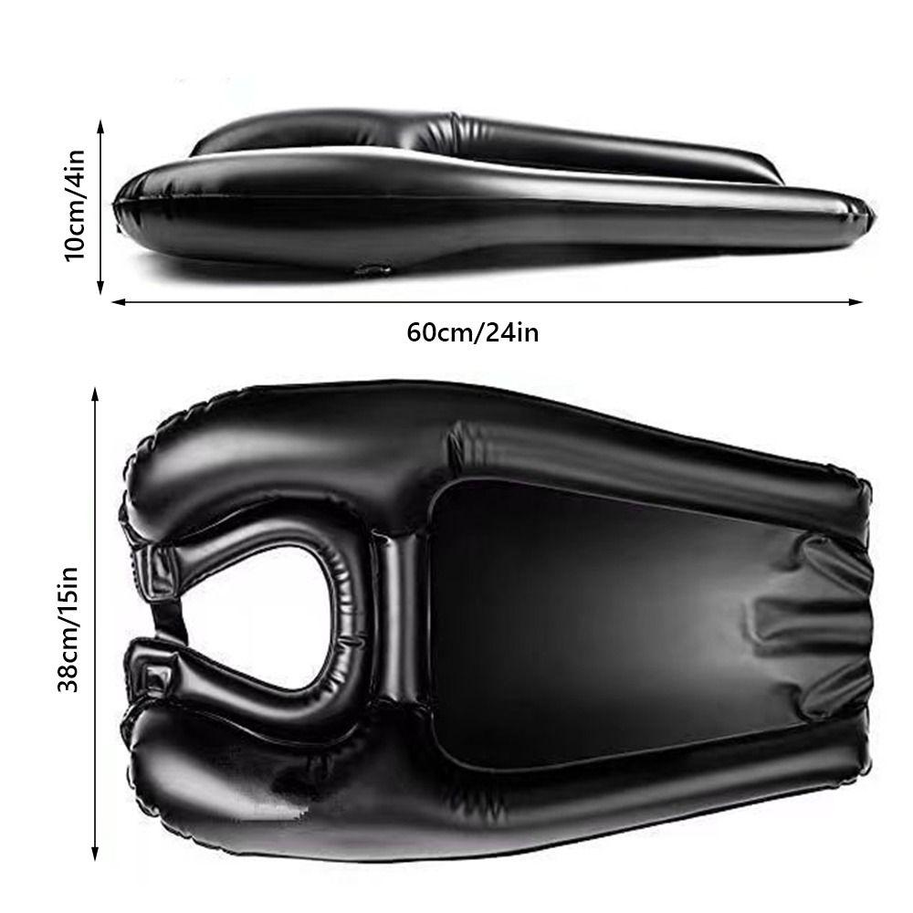 Portable Inflatable Hair Washing Basin Convenient Hair Bathtub Durable Bed Shampoo Basin  Baby Care