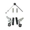 TEKTRO Oryx 992AG CycloCross Cantilever Bike Brake Set, Front and Rear, Silver, MH1812