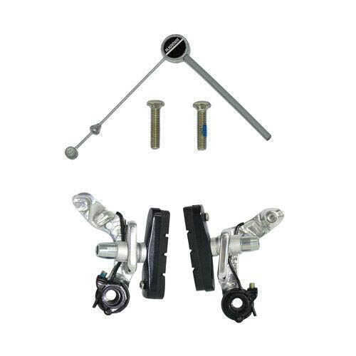 TEKTRO Oryx 992AG CycloCross Cantilever Bike Brake Set, Front and Rear, Silver, MH1812