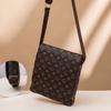 New flip men's bag shoulder bag men's bag messenger bag fashion blue messenger bag casual bag